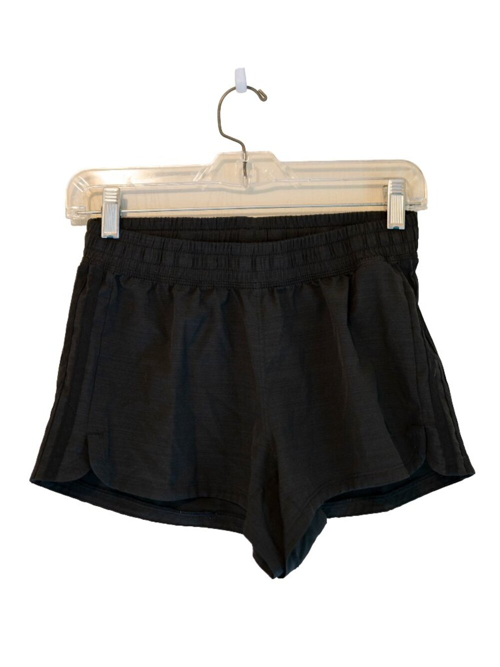Adidas Aeroready Women's Dark Gray/Charcoal Athletic Running Shorts - Size Small